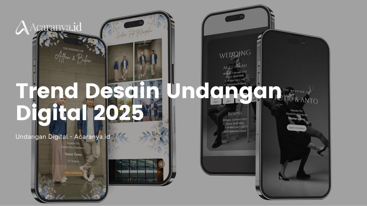 7 Tren Desain Undangan Pernikahan Digital 2025