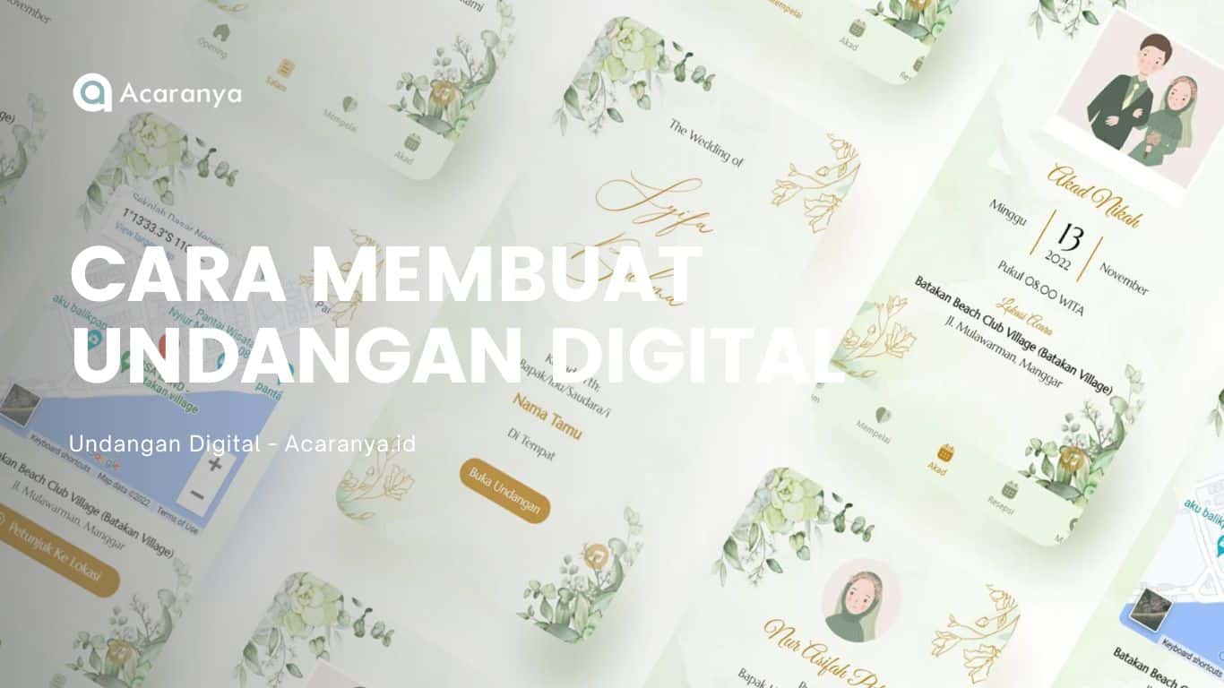 Cara Membuat Undangan Digital Sendiri di HP dan Laptop Gratis
