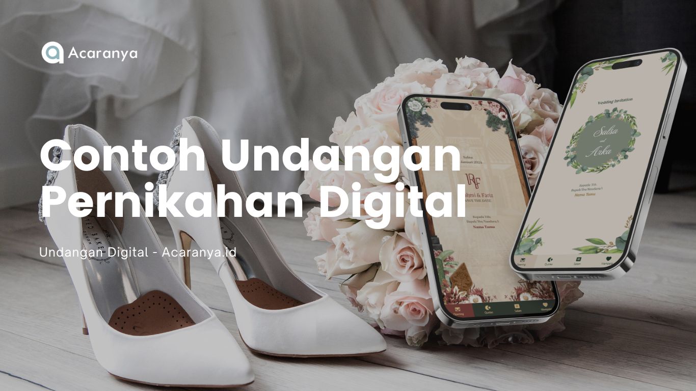 Contoh Undangan Pernikahan Digital