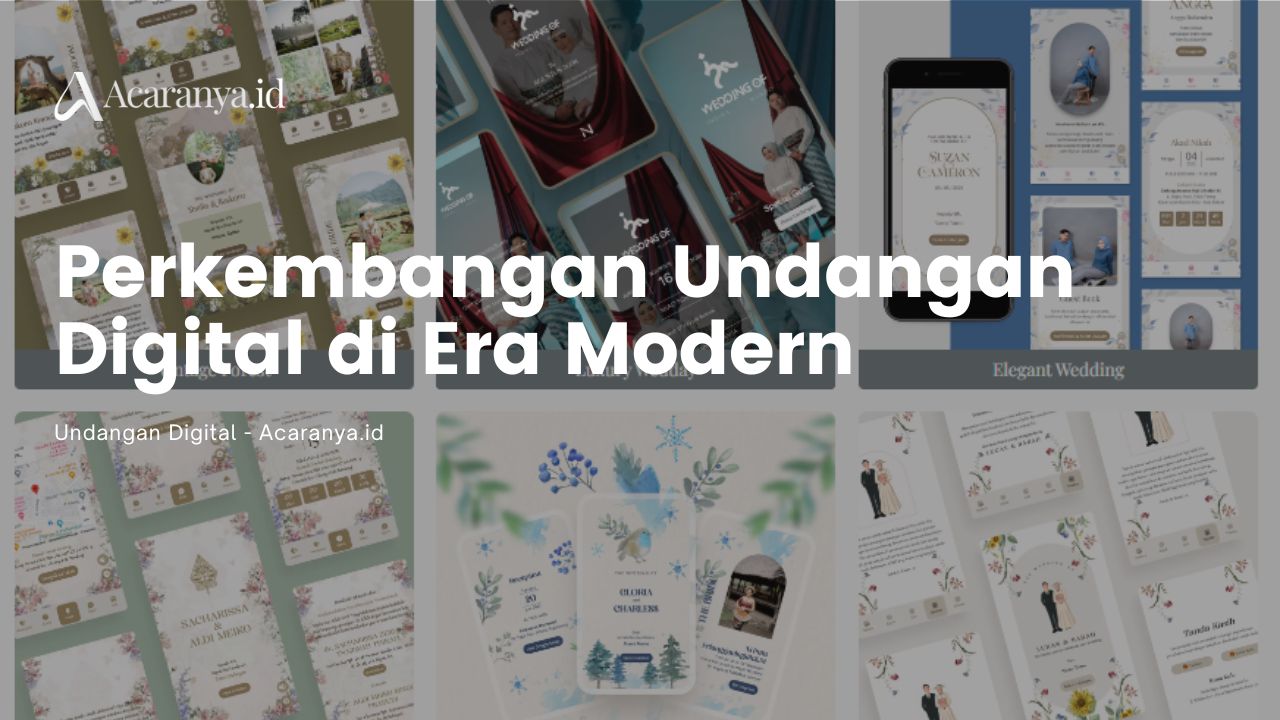 Menilik Perkembangan Undangan Digital di Era Modern
