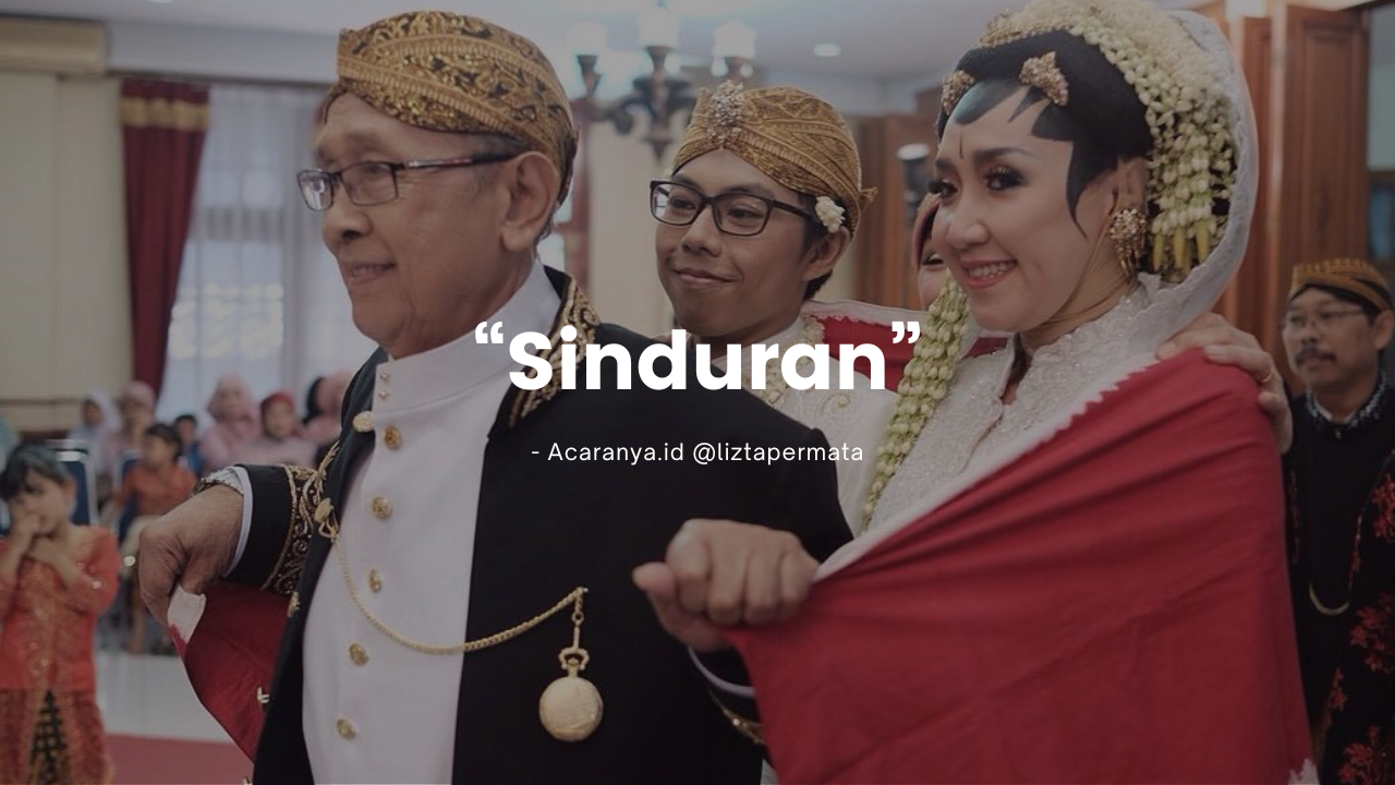Sinduran Adalah Simbol Kasih Sayang dan Doa Orang Tua
