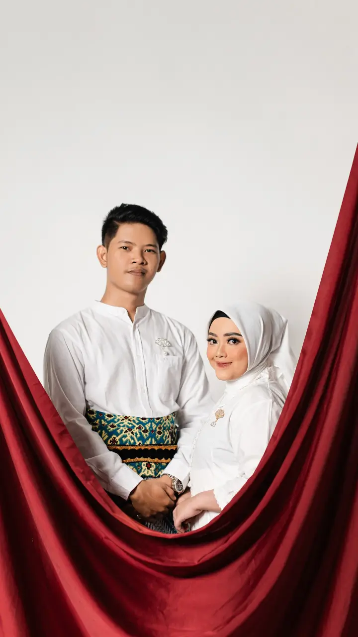 Contoh tampilan undangan digital pernikahan