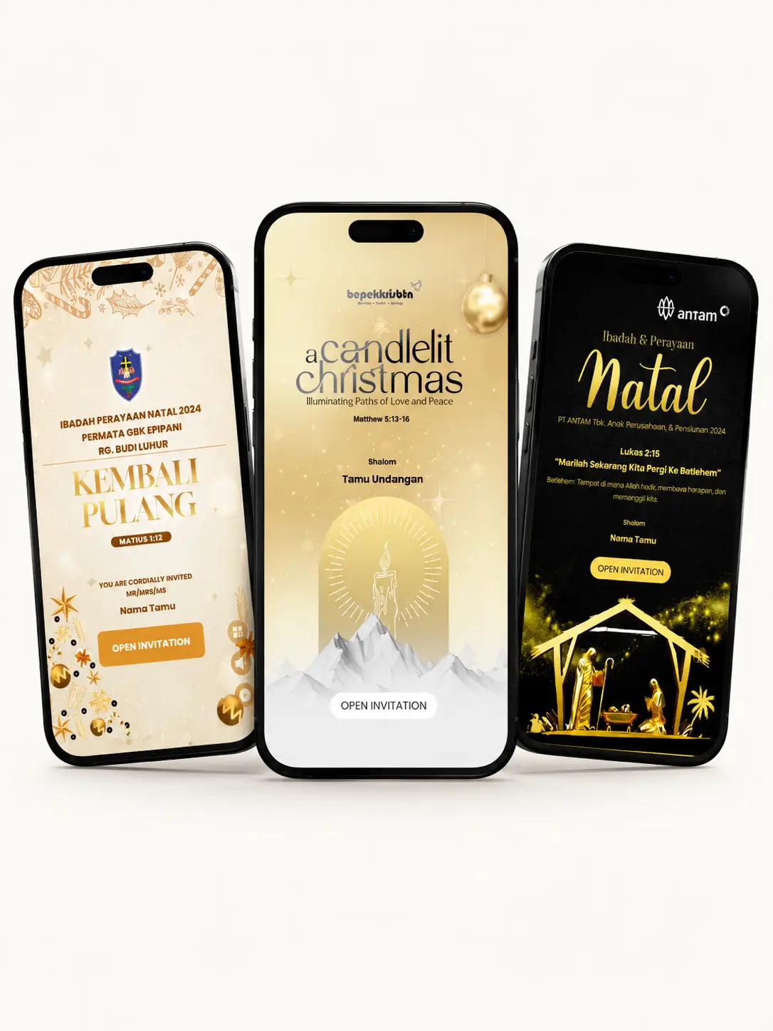 Sebarkan Sukacita Natal dengan Undangan Digital yang Berkesan