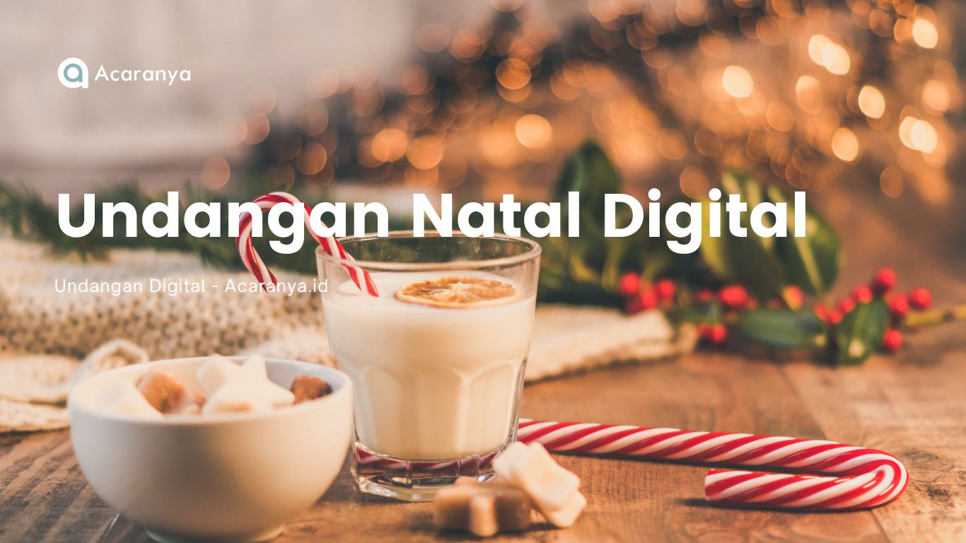 Undangan Natal Digital Terbaik di Indonesia