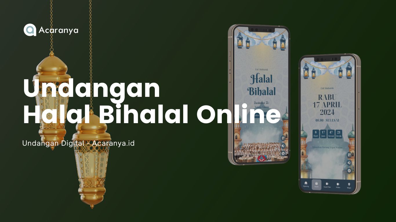 Undangan halal bihalal online