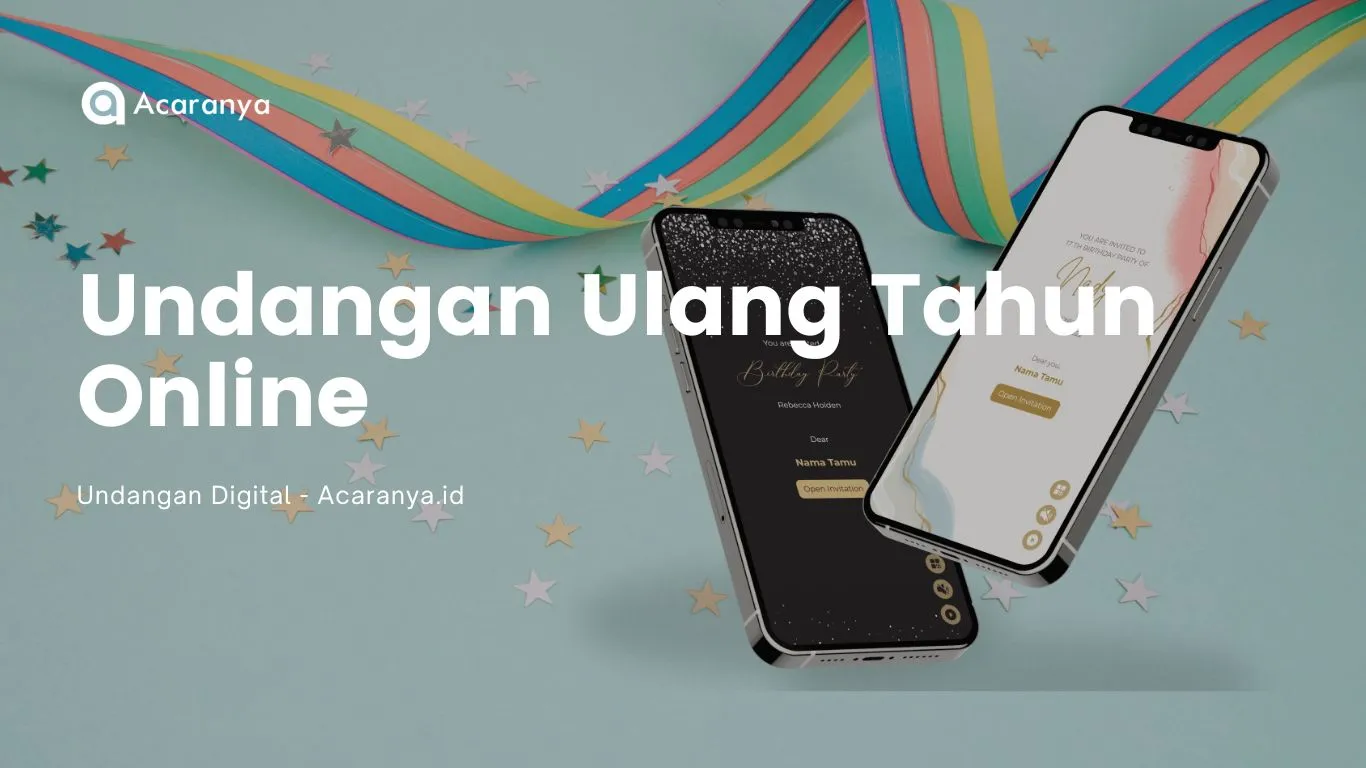 Undangan ulang tahun online