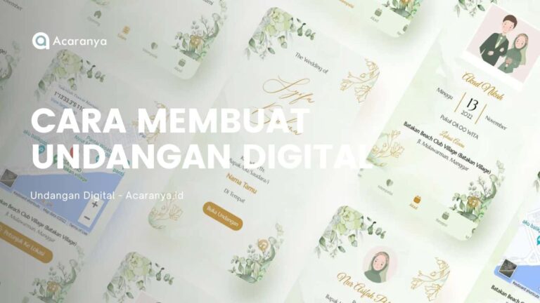 cara membuat undangan digital sendiri gratis