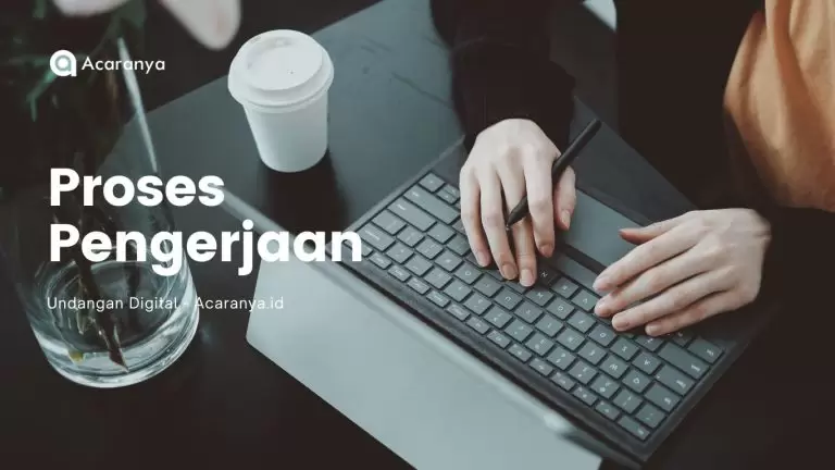 proses pengerjaan undangan digital