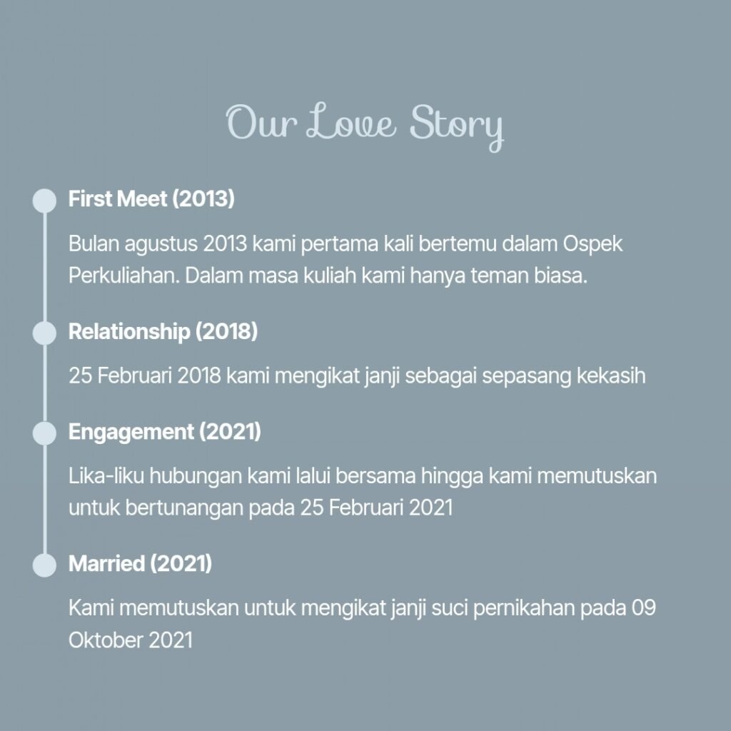 Contoh Kata Kata Love Story Singkat