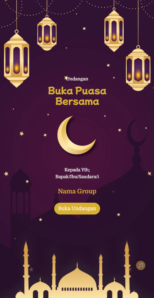 Contoh Undangan Bukber via WA 3