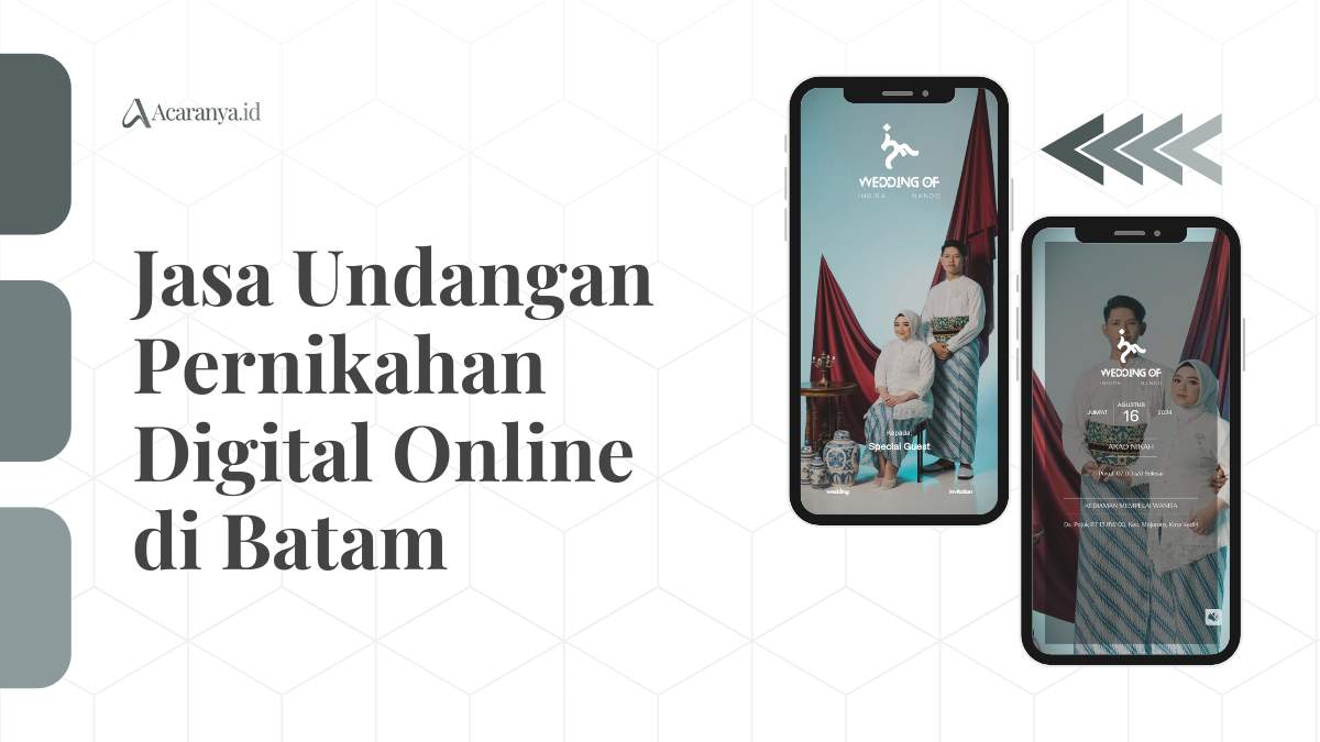 Jasa Undangan Pernikahan Digital Online di Batam