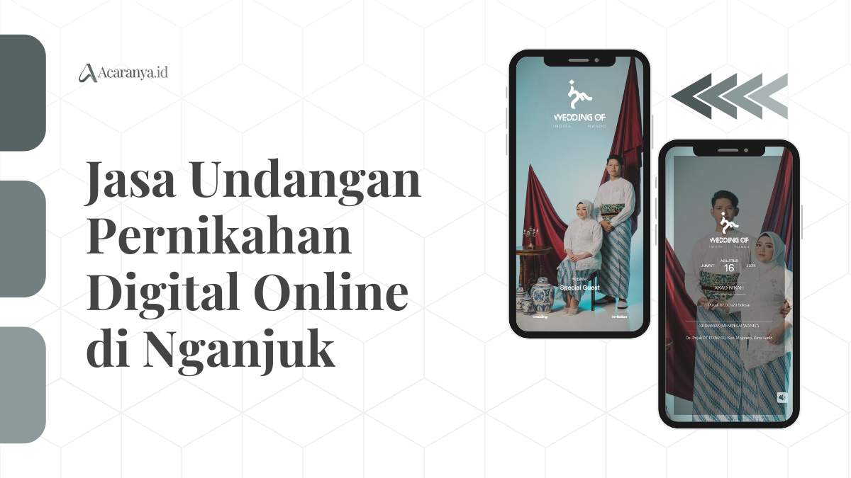 Jasa Undangan Pernikahan Digital Online di Nganjuk