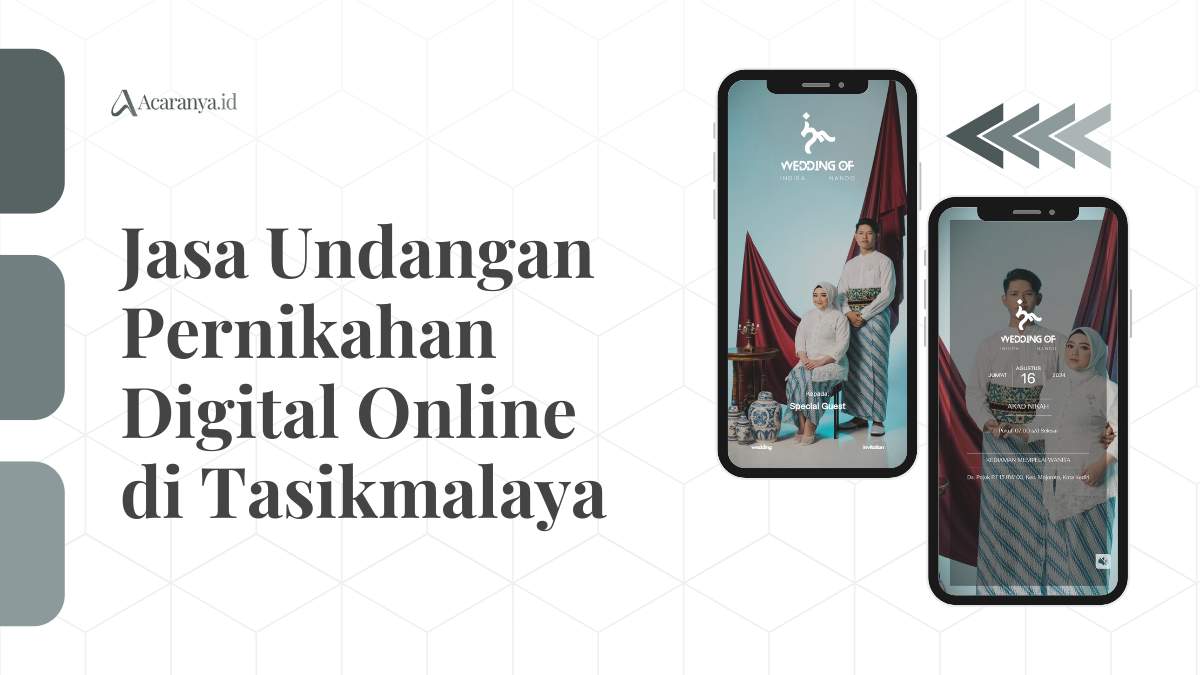 Jasa Undangan Pernikahan Digital Online di Tasikmalaya