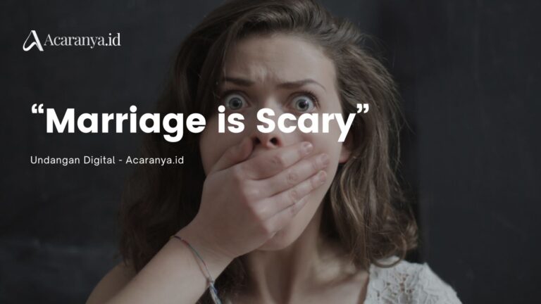 Marriage is Scary