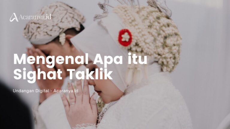 mengenal apa itu sighat taklik dan bacaan dalam buku nikah