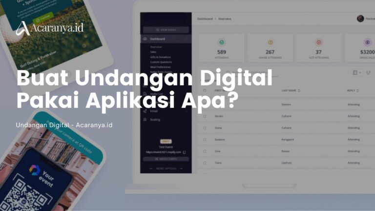 Buat Undangan Digital Pakai Aplikasi Apa?