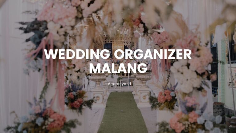 rekomendasi wedding organizer terbaik di malang