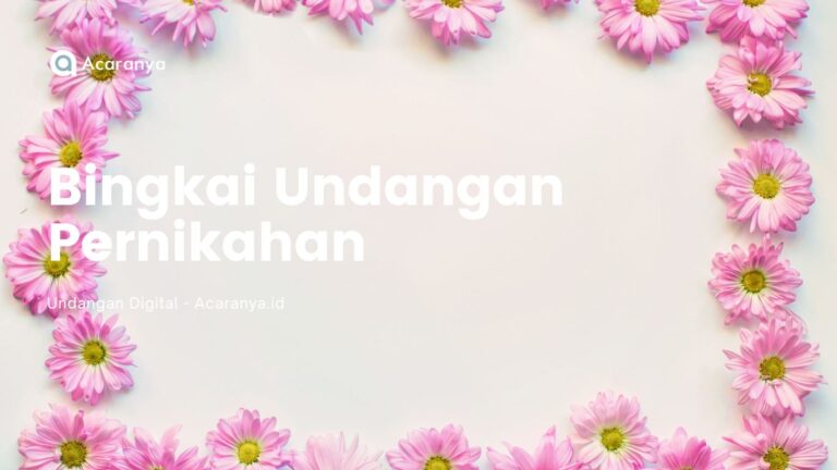 Bingkai Undangan Pernikahan 1 bingkai undangan pernikahan