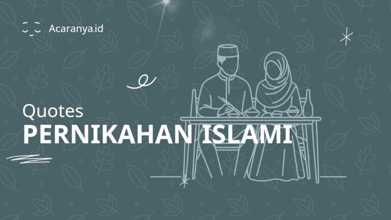 Kumpulan Quotes Pernikahan Islami untuk Undangan Digital 6 quotes pernikahan islami dalam al quran bahasa inggris untuk undangan
