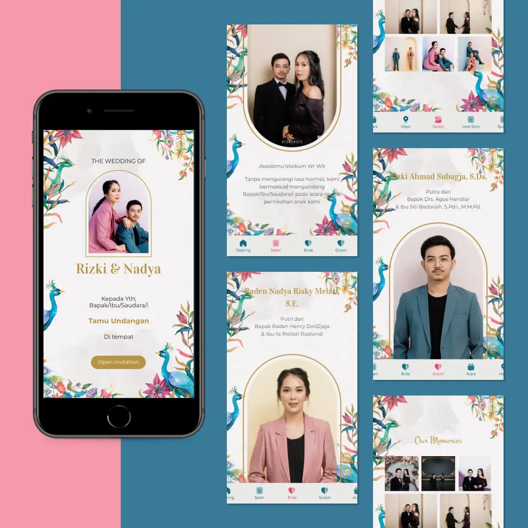 Contoh Desain Undangan Digital by Acaranya.id