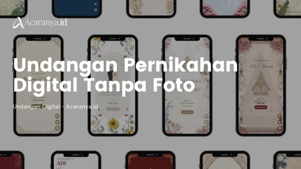 20 Contoh Tema Undangan Digital Tanpa Foto 1 contoh undangan digital tanpa foto