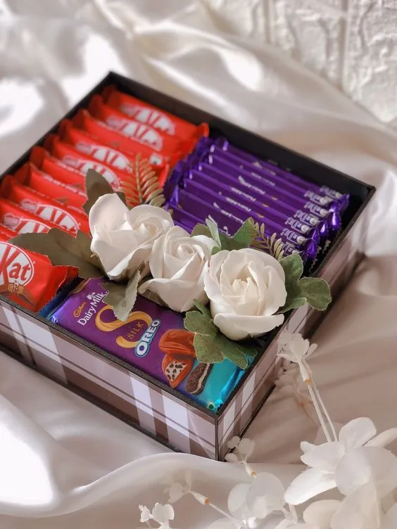 hantaran makanan coklat premium