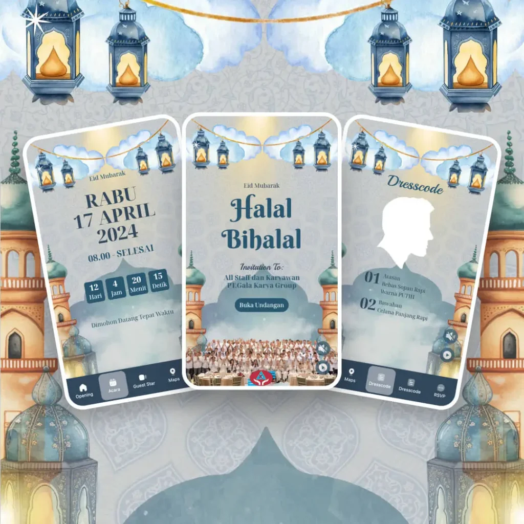 Buat Undangan Halal Bihalal Digital Kirim Via WhatsApp! 4 Halal Bihalal