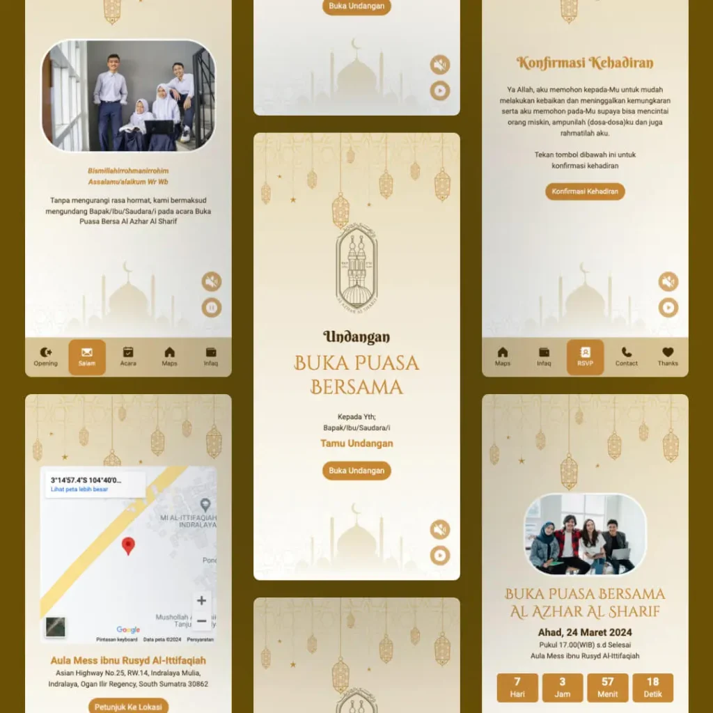 Buat Undangan Halal Bihalal Digital Kirim Via WhatsApp! 2 ramadhan decorative